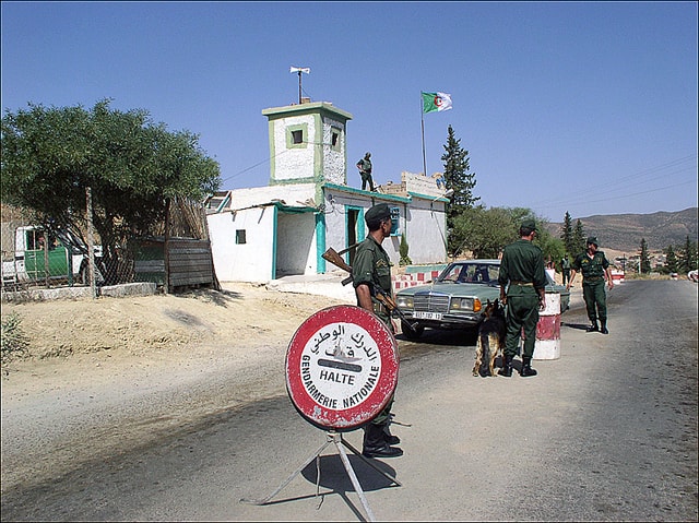 Algeria Morocco border