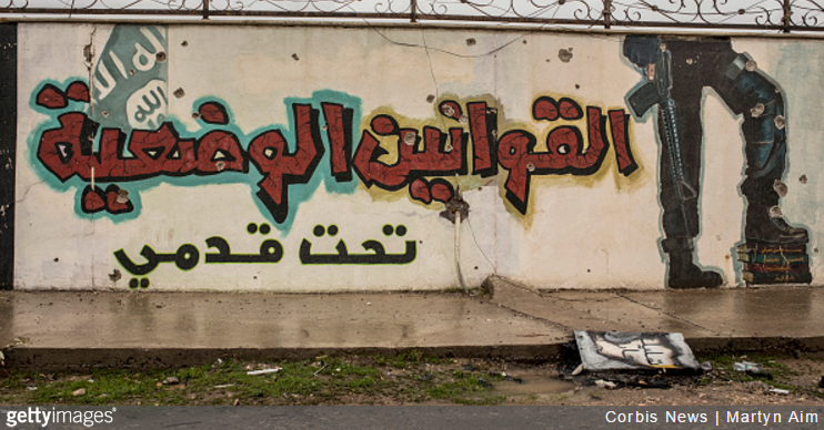 ISIL graffiti
